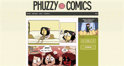 Desktop Screenshot of phuzzycomics.monicaray.com